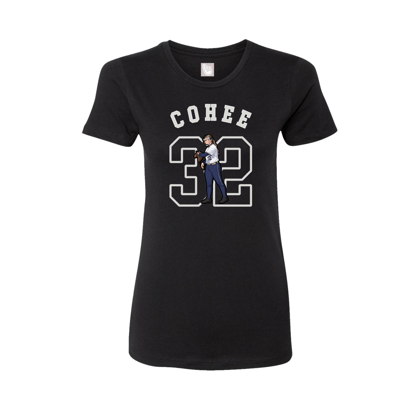Womens Tee — Shirsey Arch in Black
