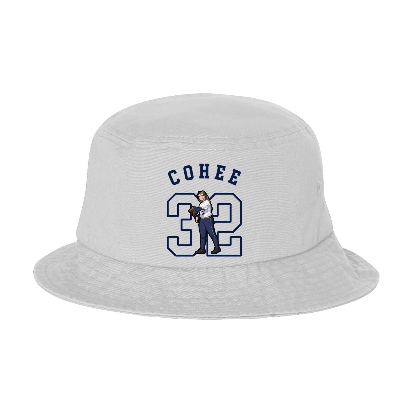 Bucket Cap — Shirsey Arch in White
