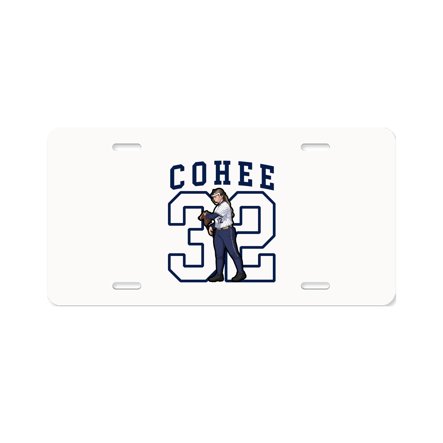 License Plate — Shirsey in Classic