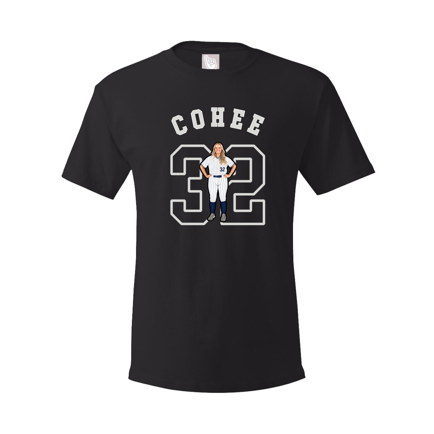 Youth Tee — Shirsey Arch in Black