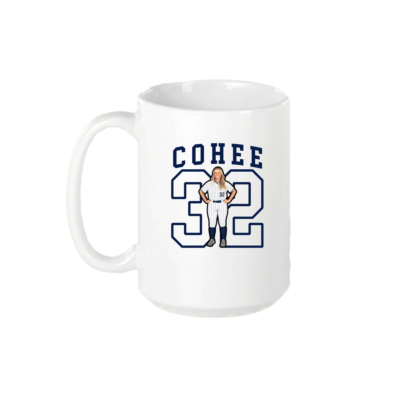 15oz Coffee Mug — Shirsey in White