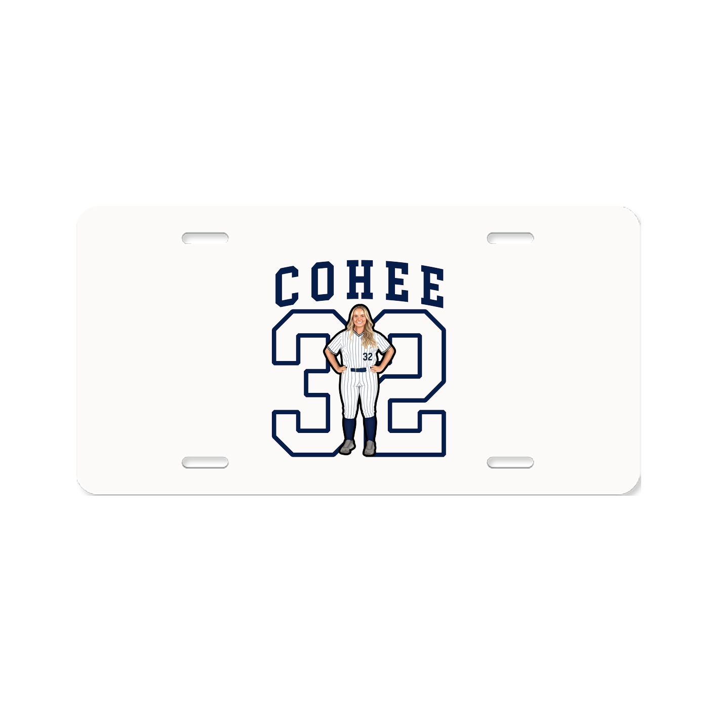 License Plate — Shirsey in Classic