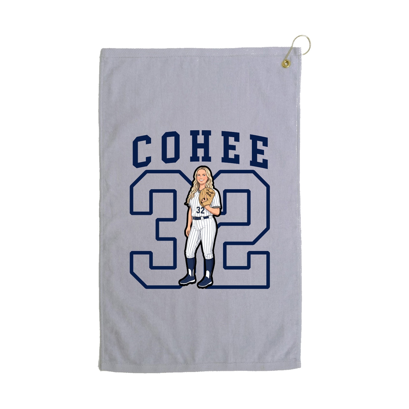 Golf Towel — Shirsey in Grey
