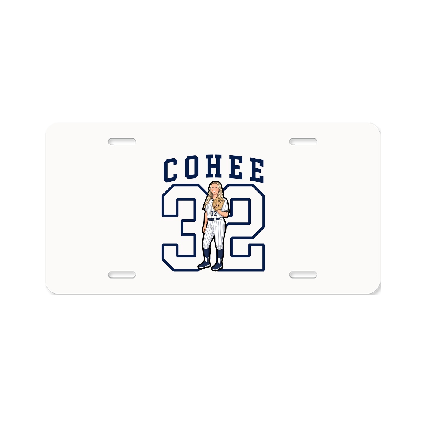 License Plate — Shirsey in Classic