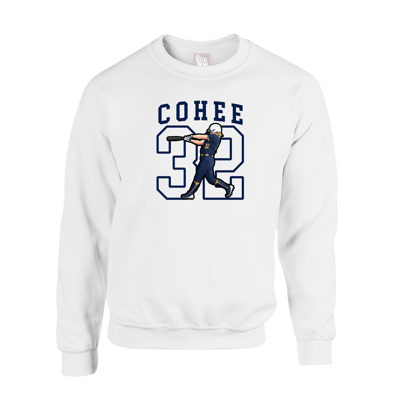 Fleece Crew — Shirsey in White