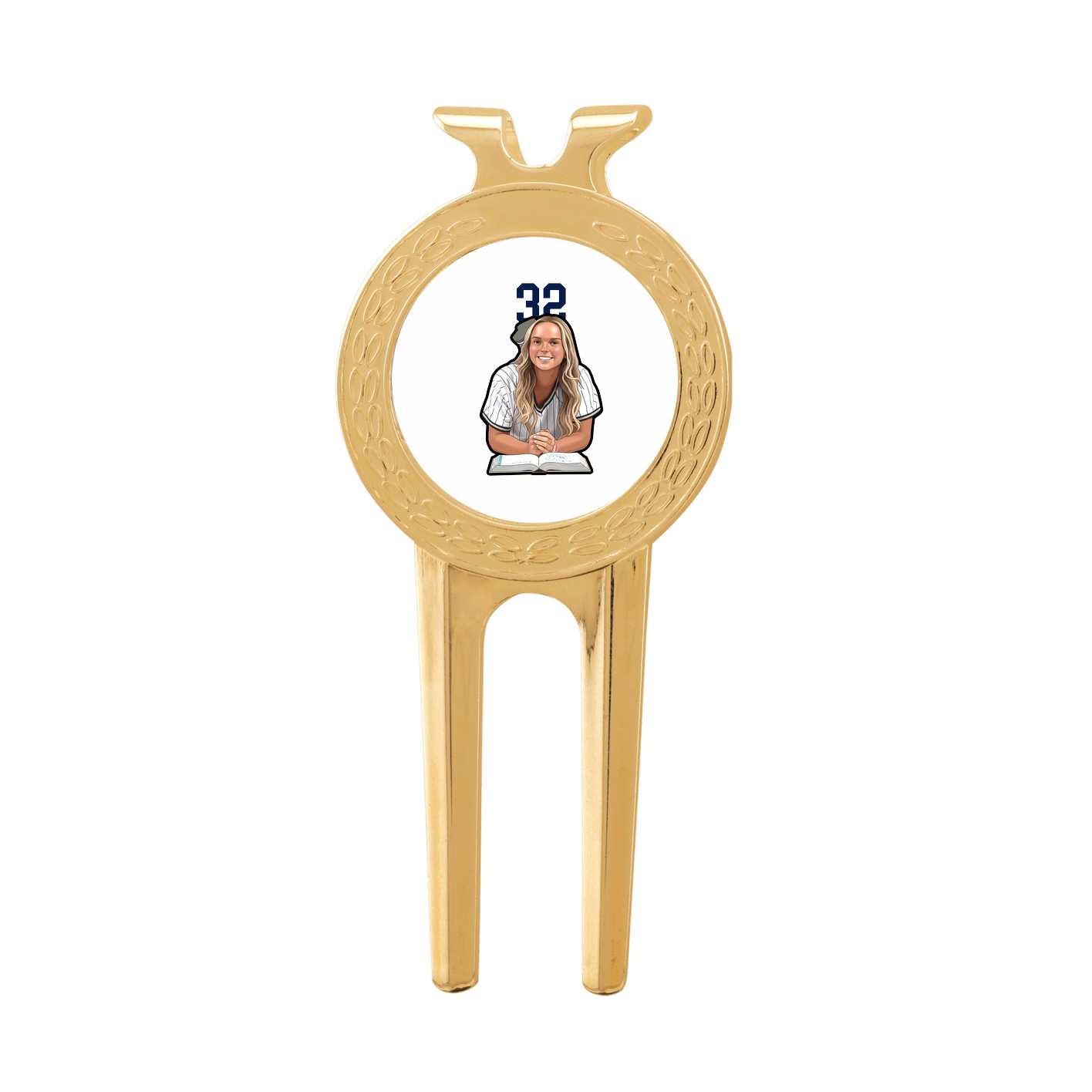 Divot Tool with Ball Marker — Number Top in Classic