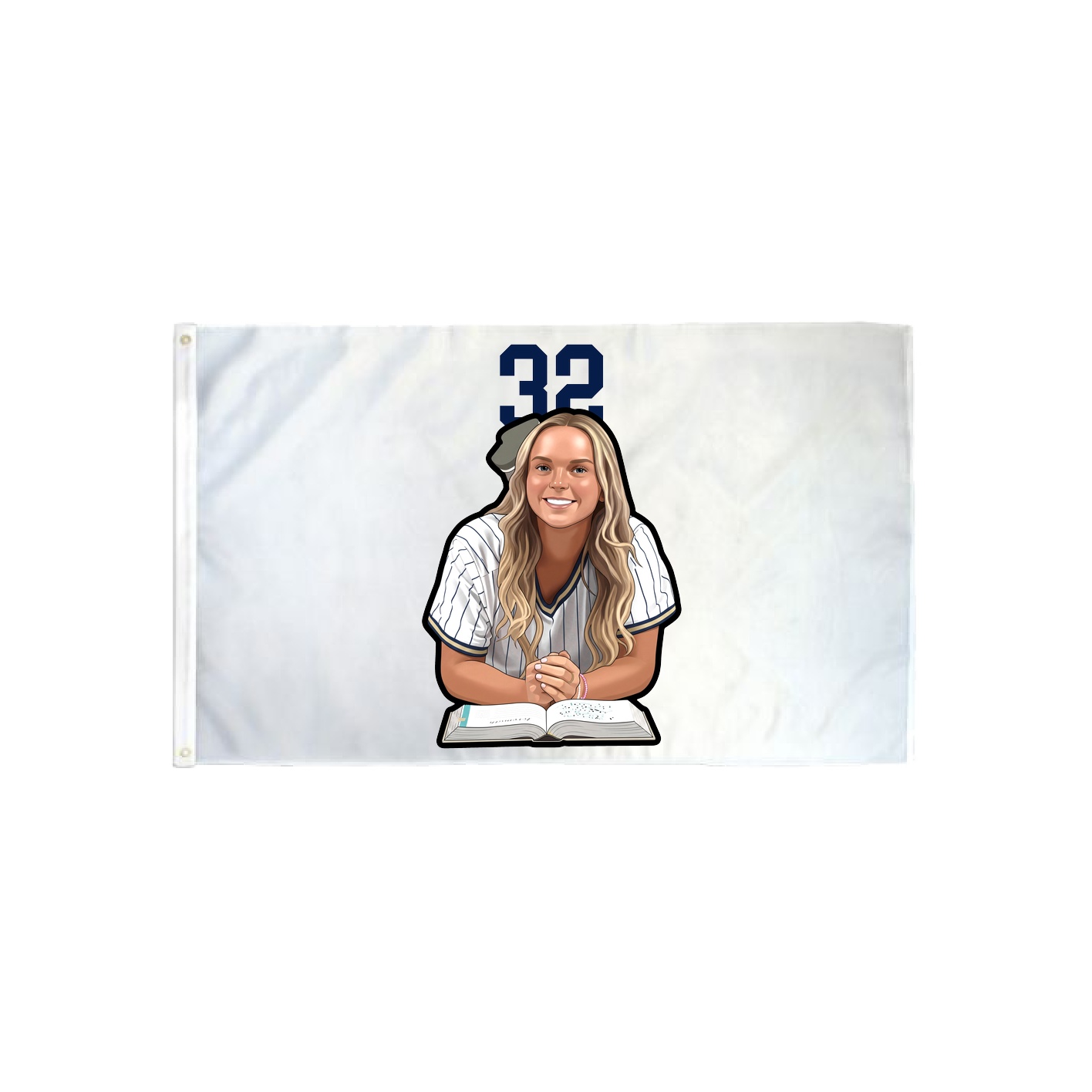 3x5 Flag — Number Top in Classic
