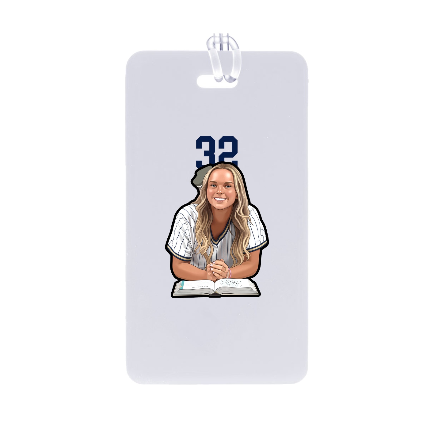 Bag Tag — Number Top in Classic
