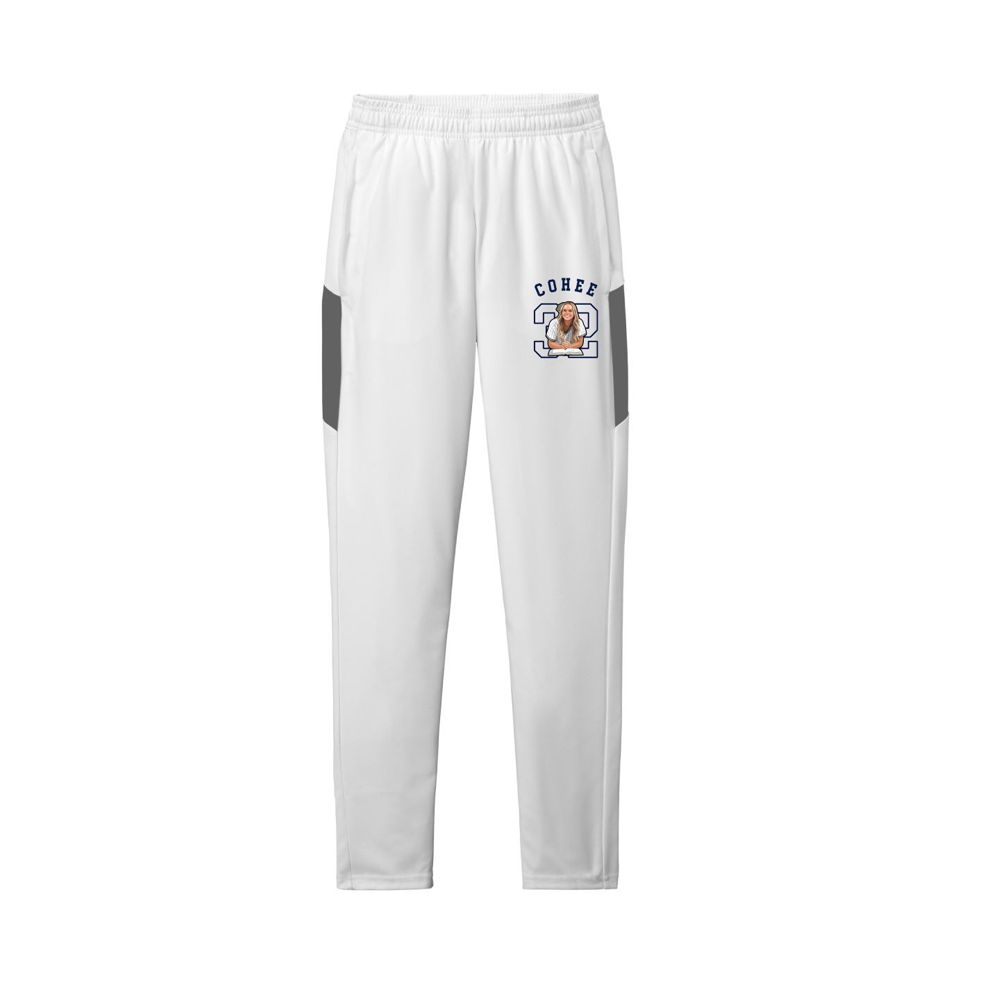 Team Travel Pant — Shirsey Arch in White/Grey