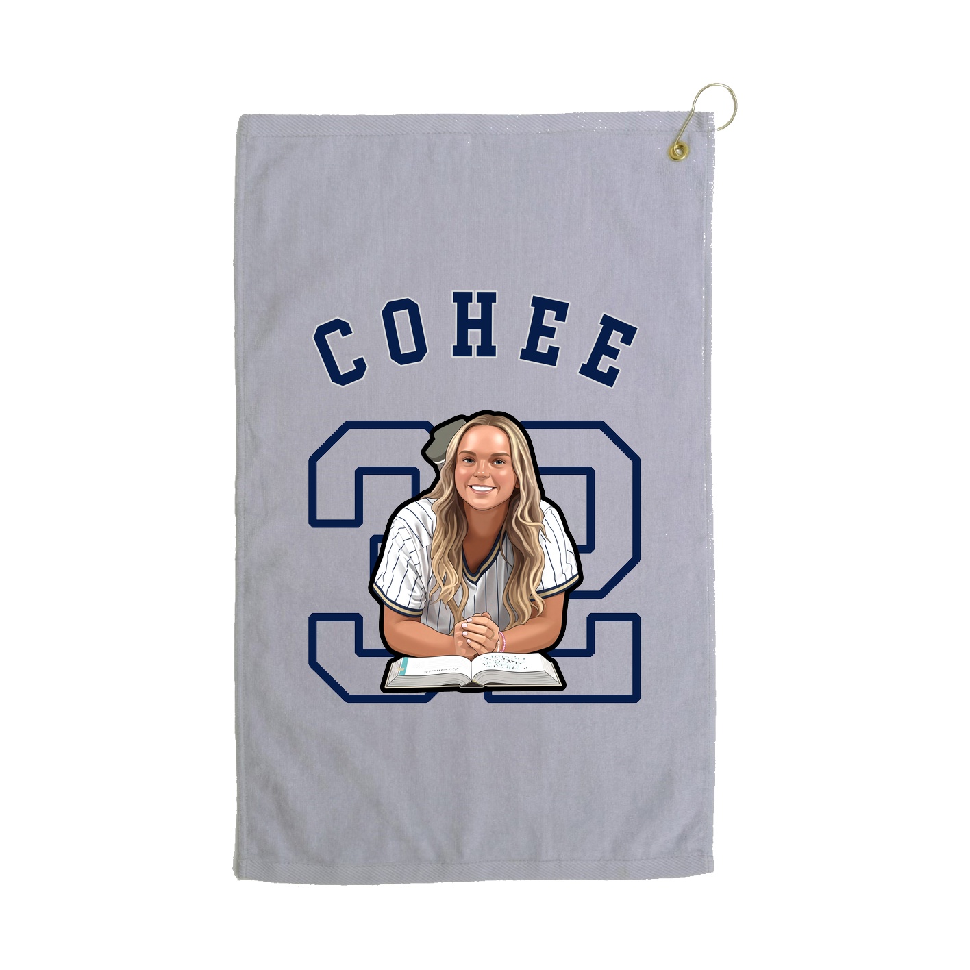 Golf Towel — Shirsey Arch in Grey