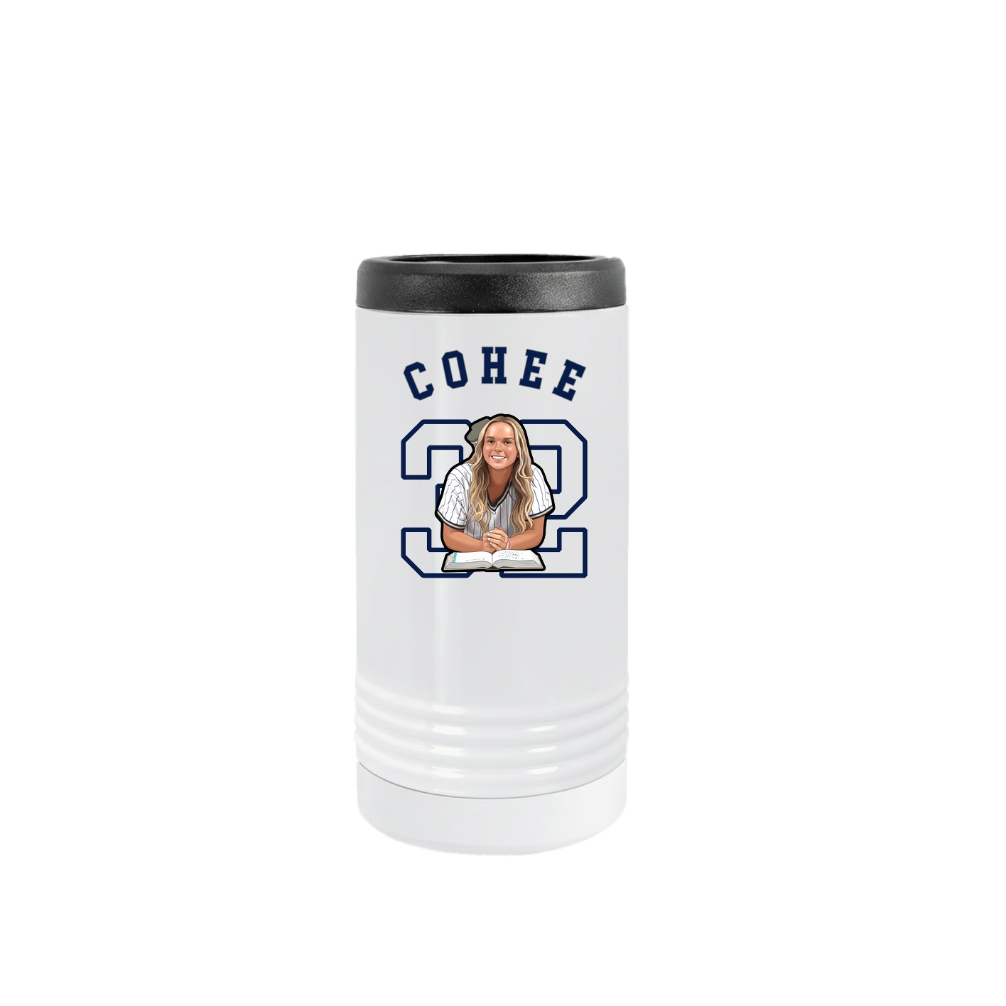 Slim Beverage Holder — Shirsey Arch in White