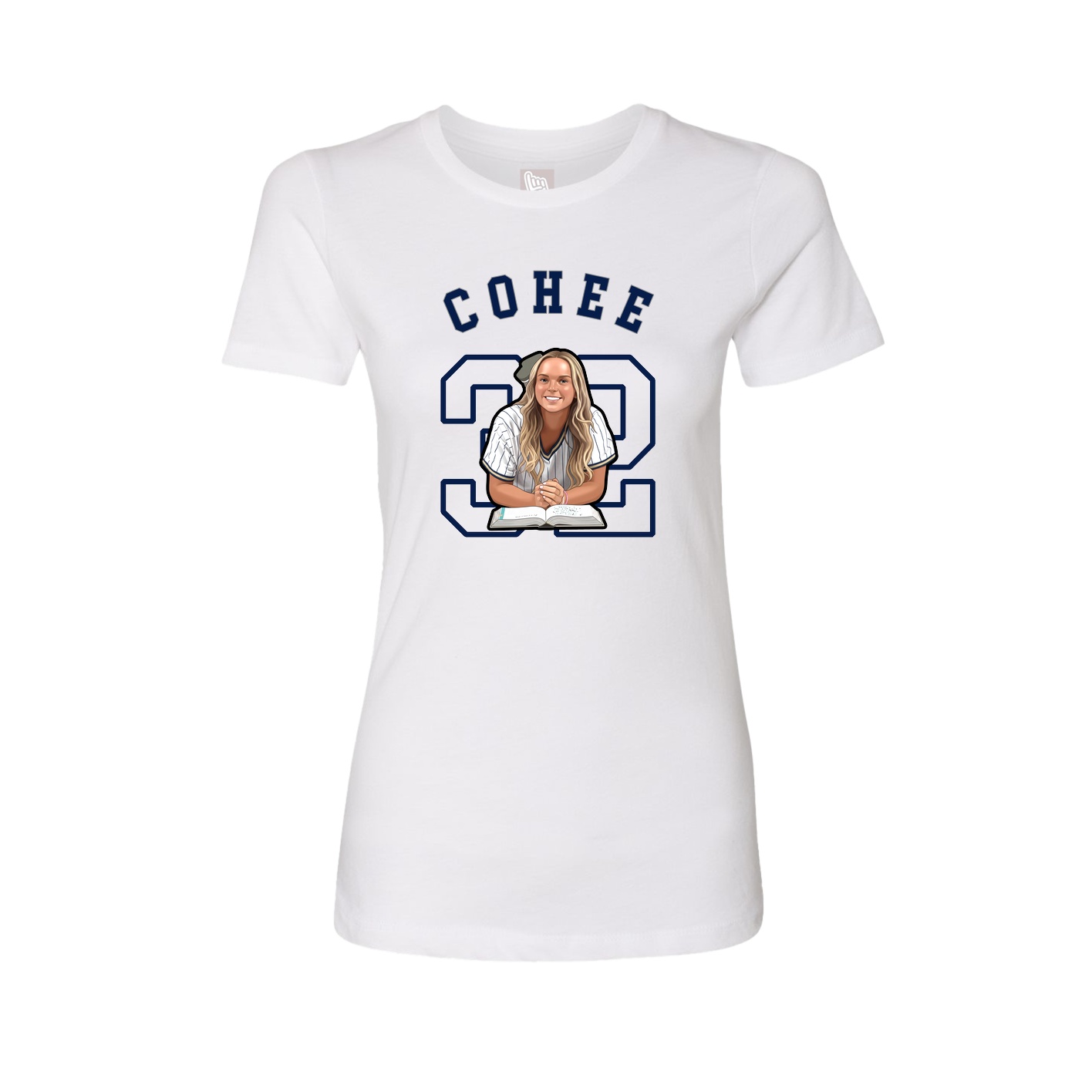 Womens Tee — Shirsey Arch in White