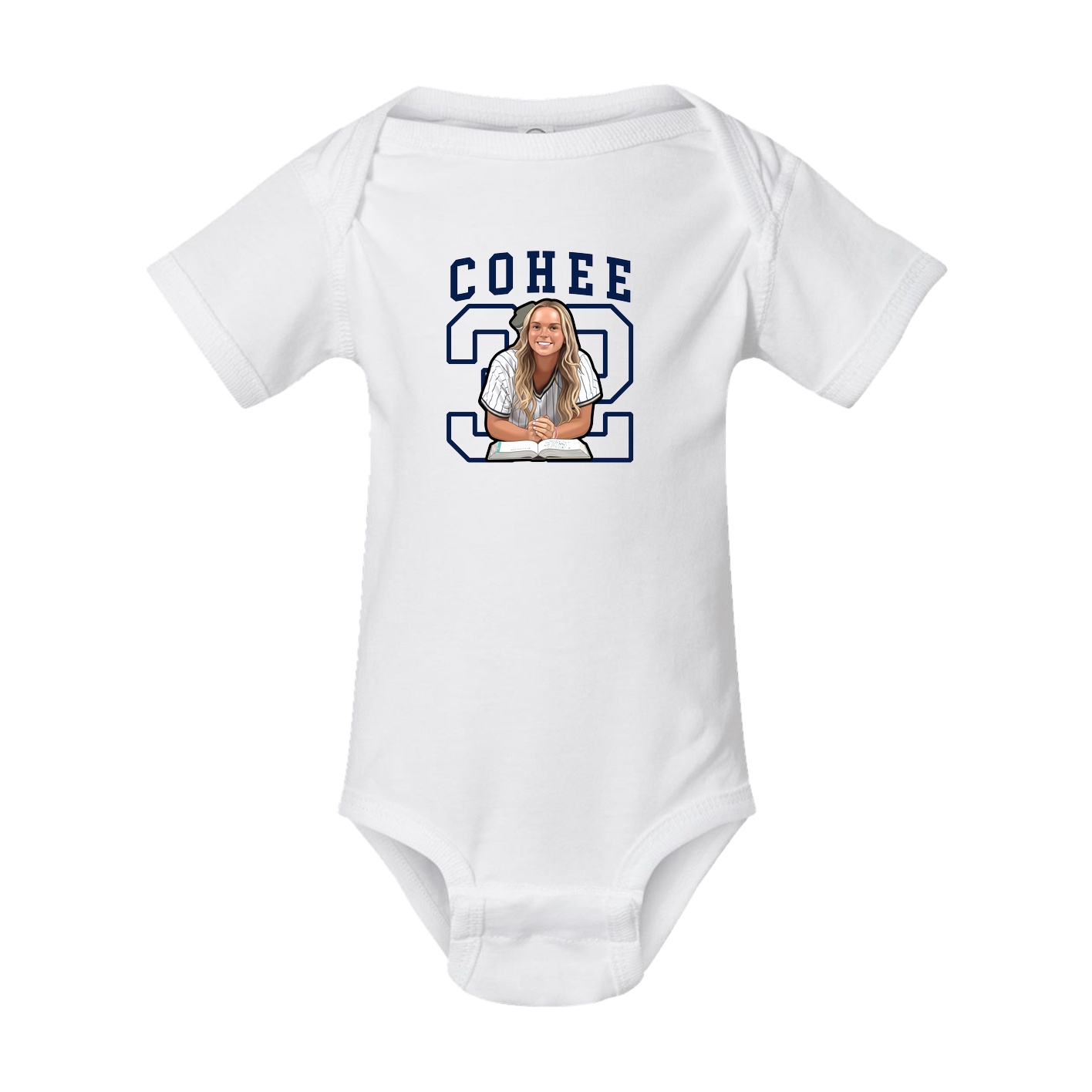 Baby Onesie — Shirsey in White