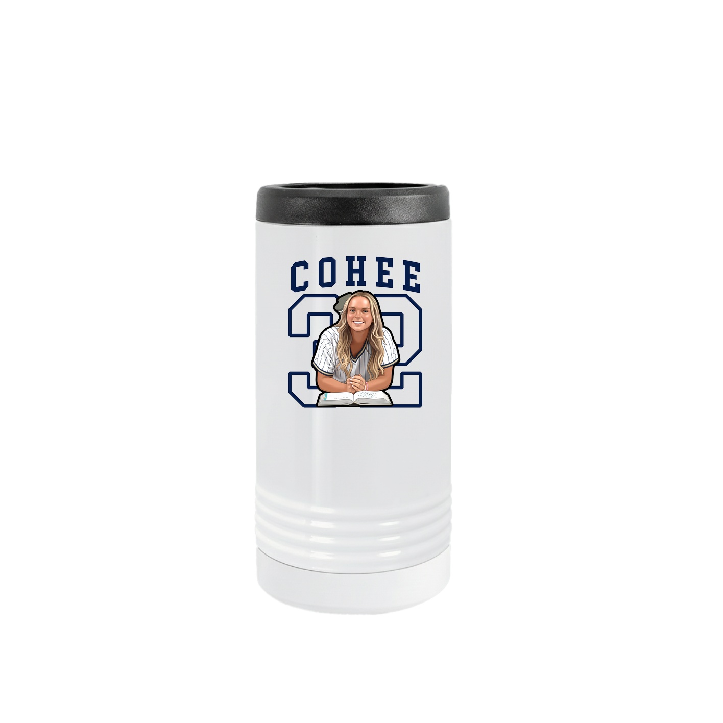Slim Beverage Holder — Shirsey in White