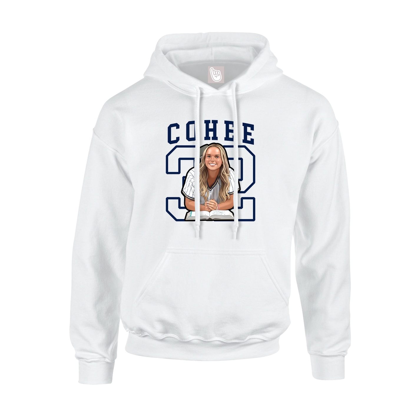 Youth Hoodie — Shirsey in White
