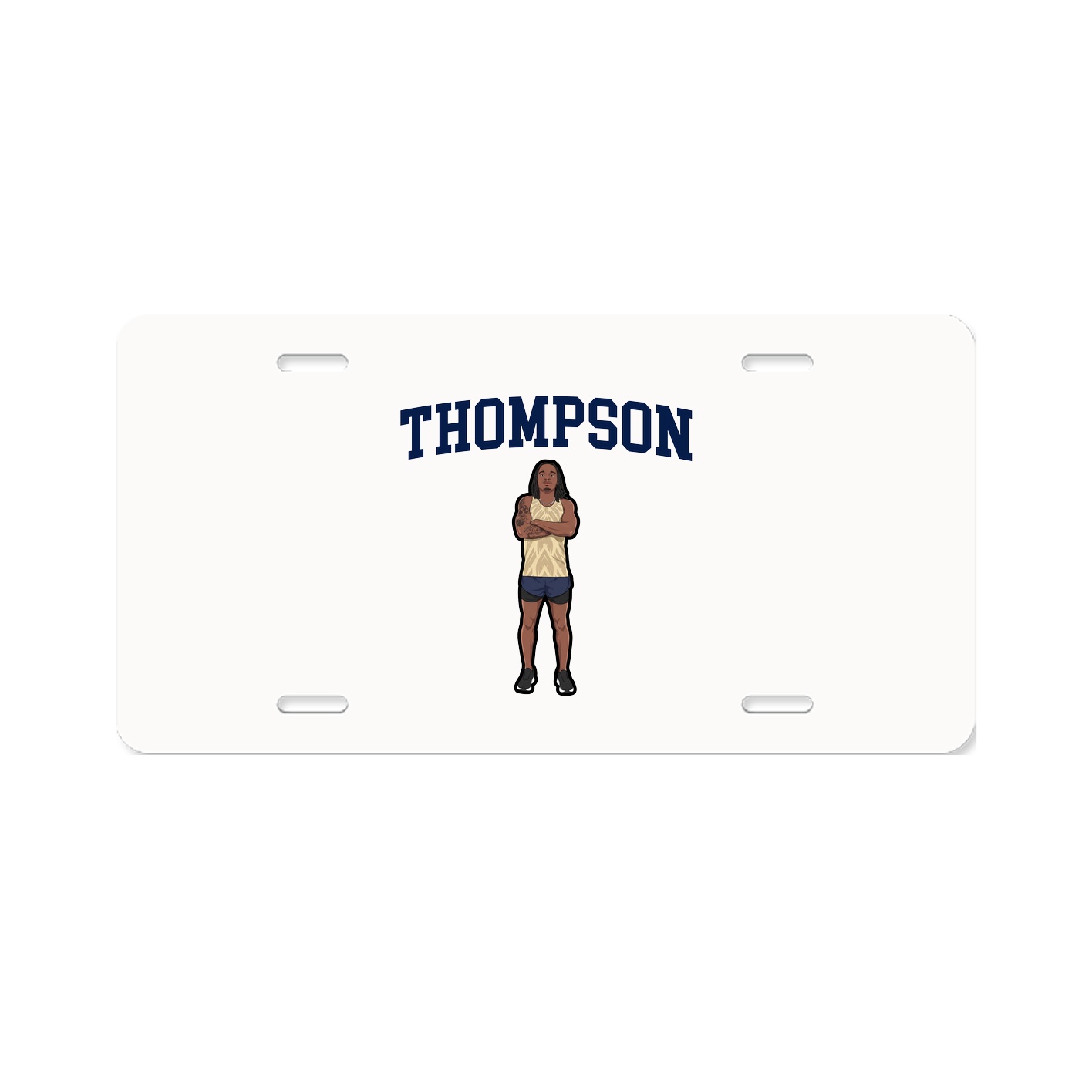 License Plate — Shirsey in Classic