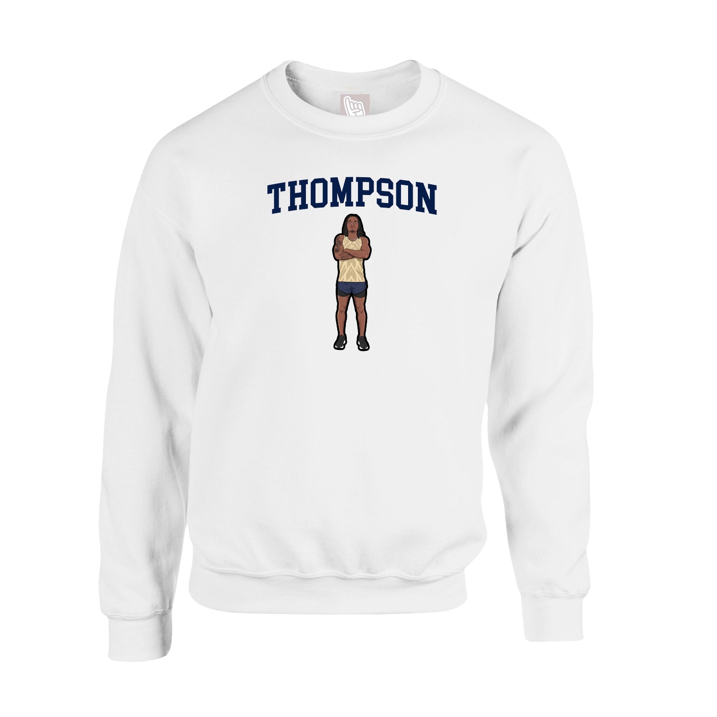 Fleece Crew — Shirsey in White