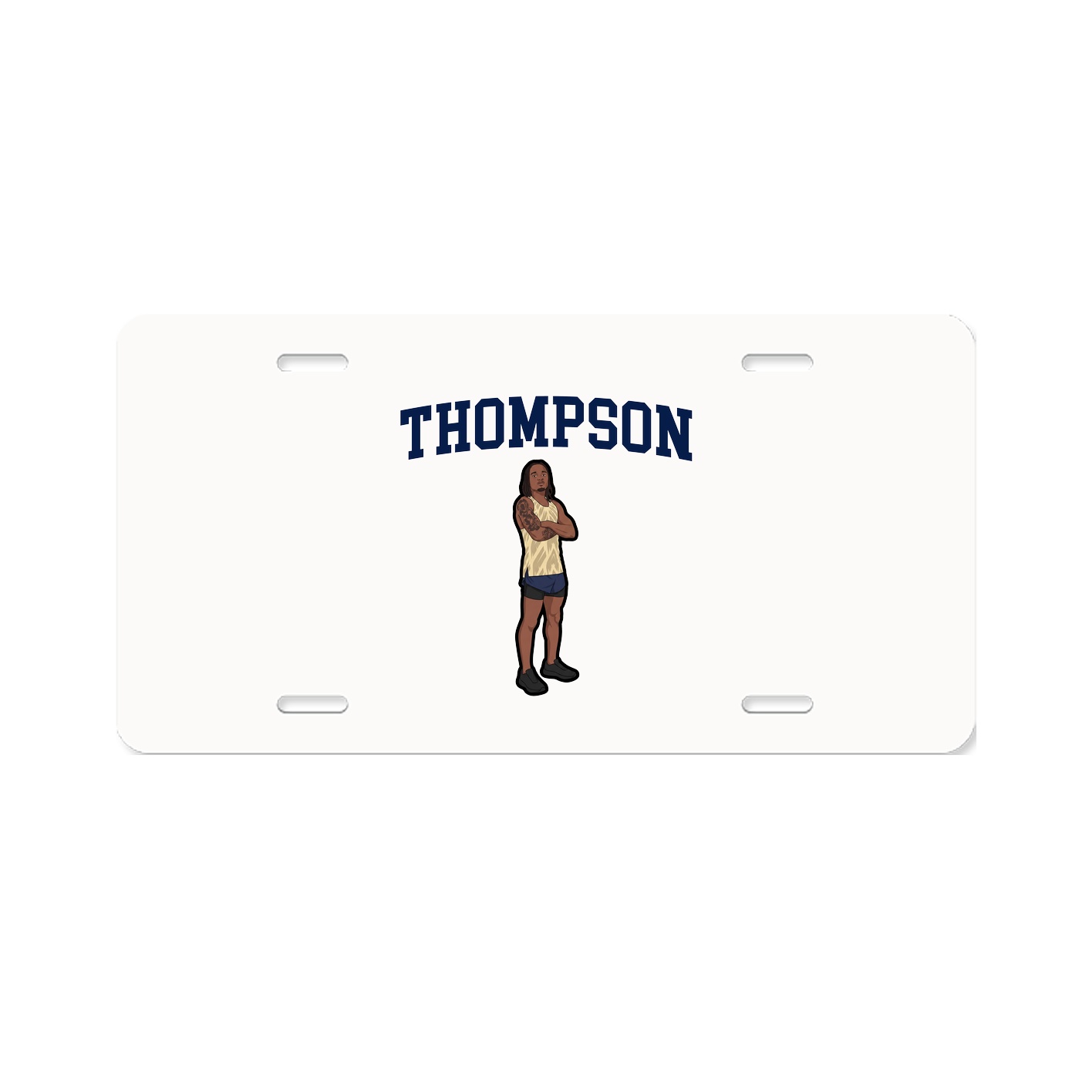 License Plate — Shirsey in Classic