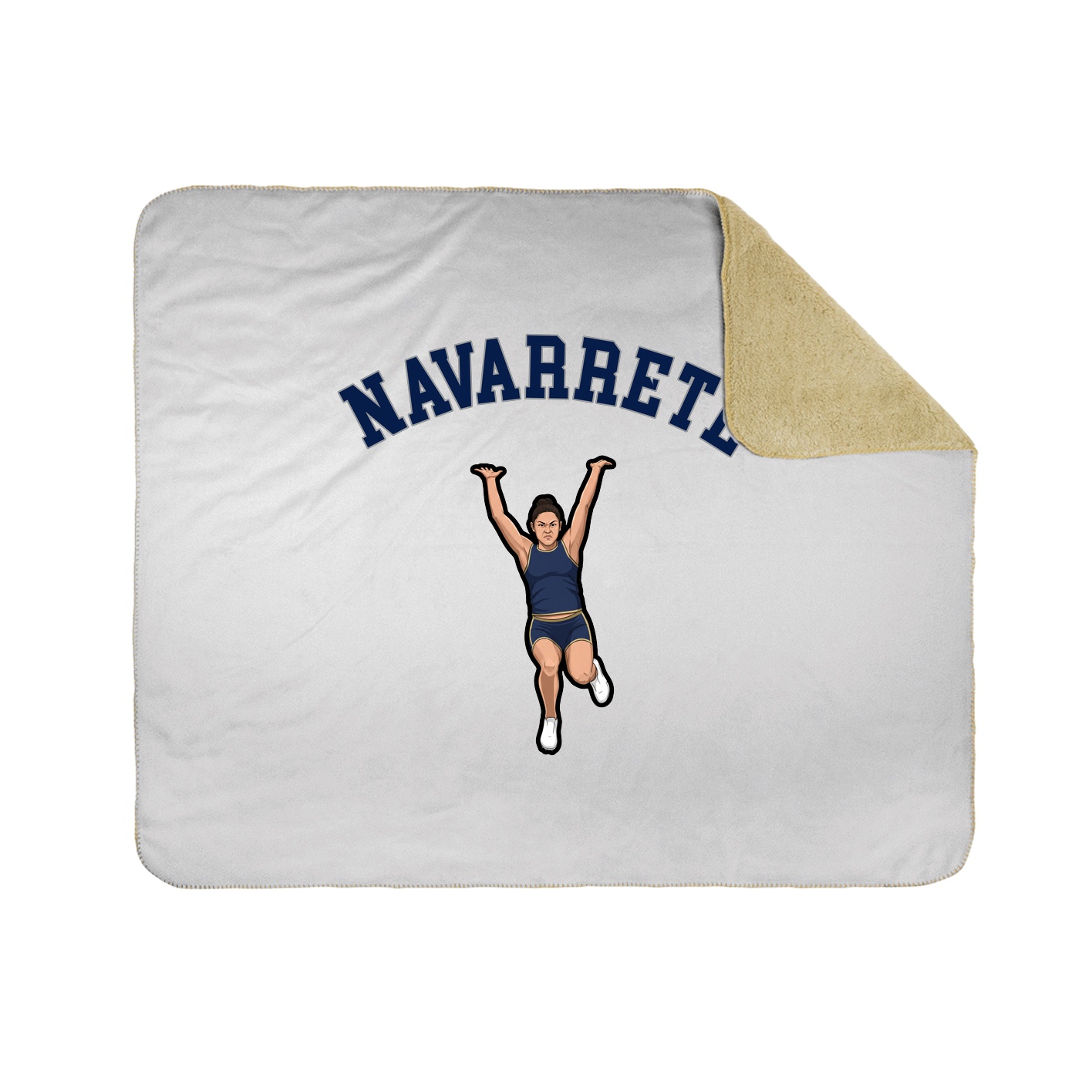 Throw Blanket — Shirsey Arch in White