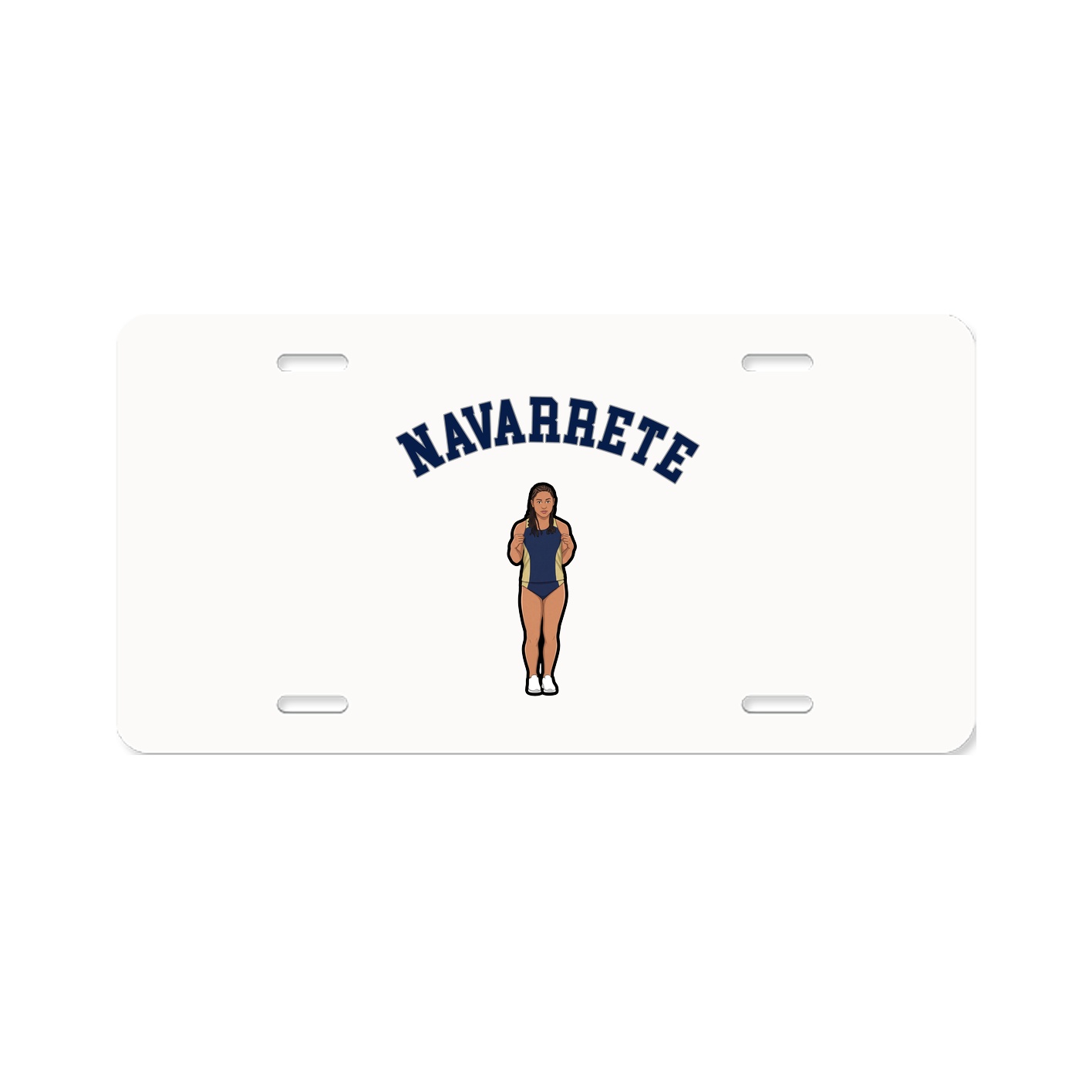 License Plate — Shirsey Arch in Classic