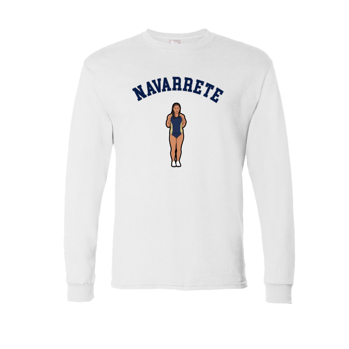 Long Sleeve Tee — Shirsey Arch in White