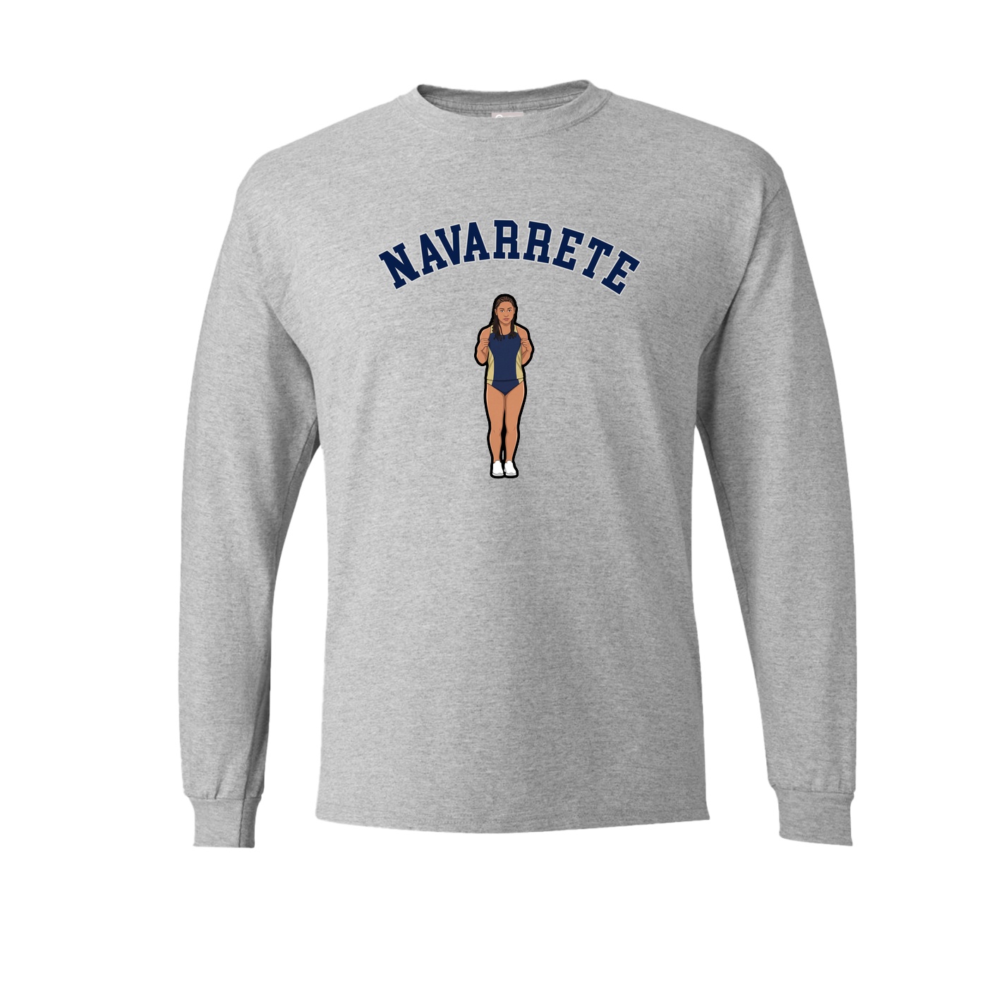 Long Sleeve Tee — Shirsey Arch in Grey