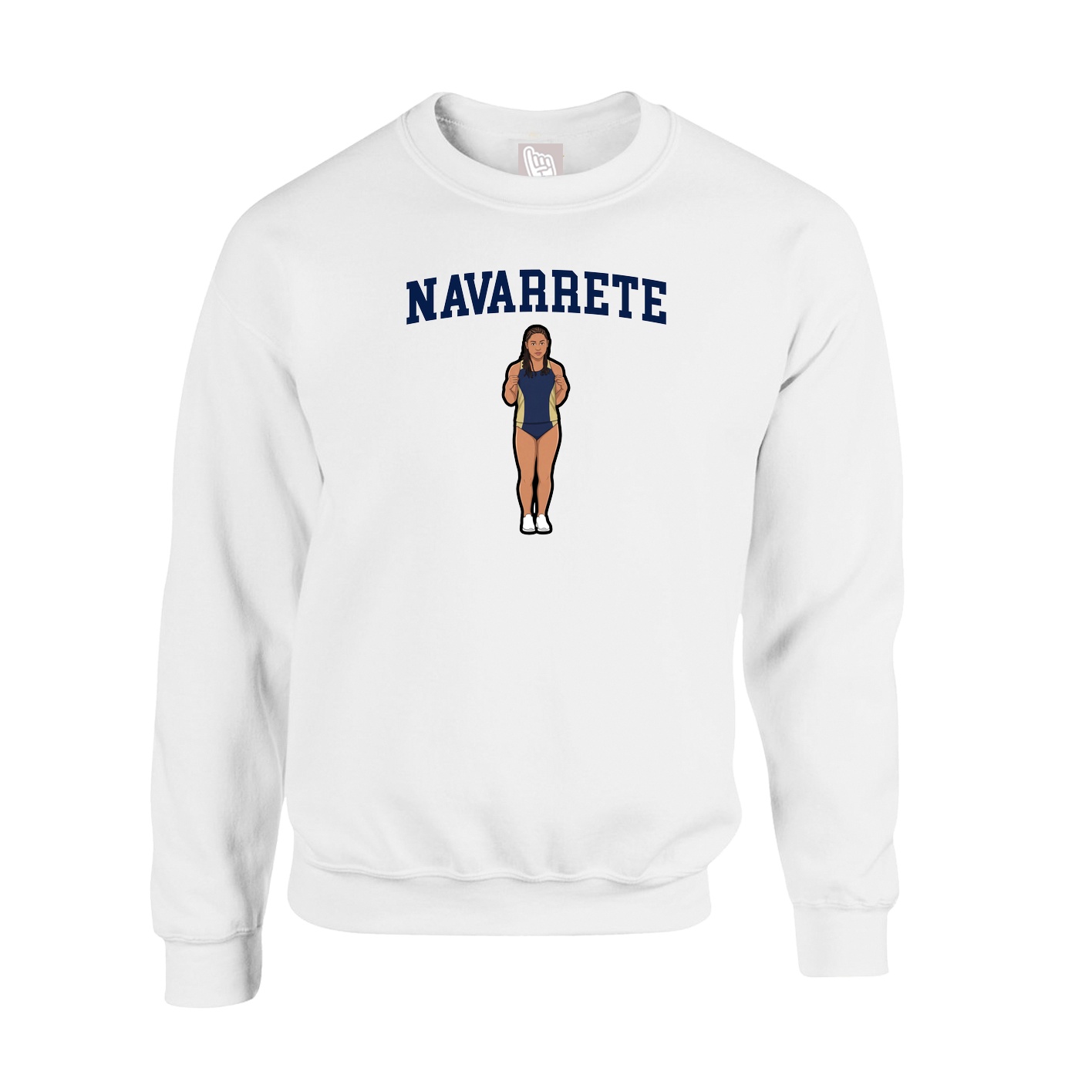 Fleece Crew — Shirsey in White