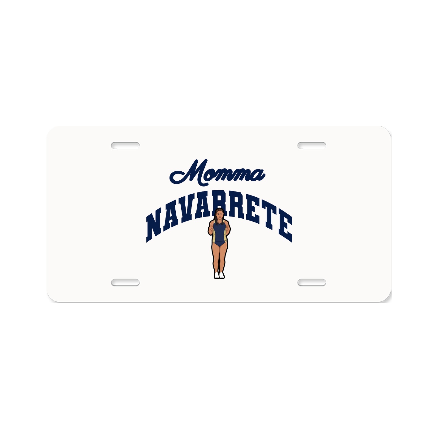 License Plate — Mothers Day Arch in Classic
