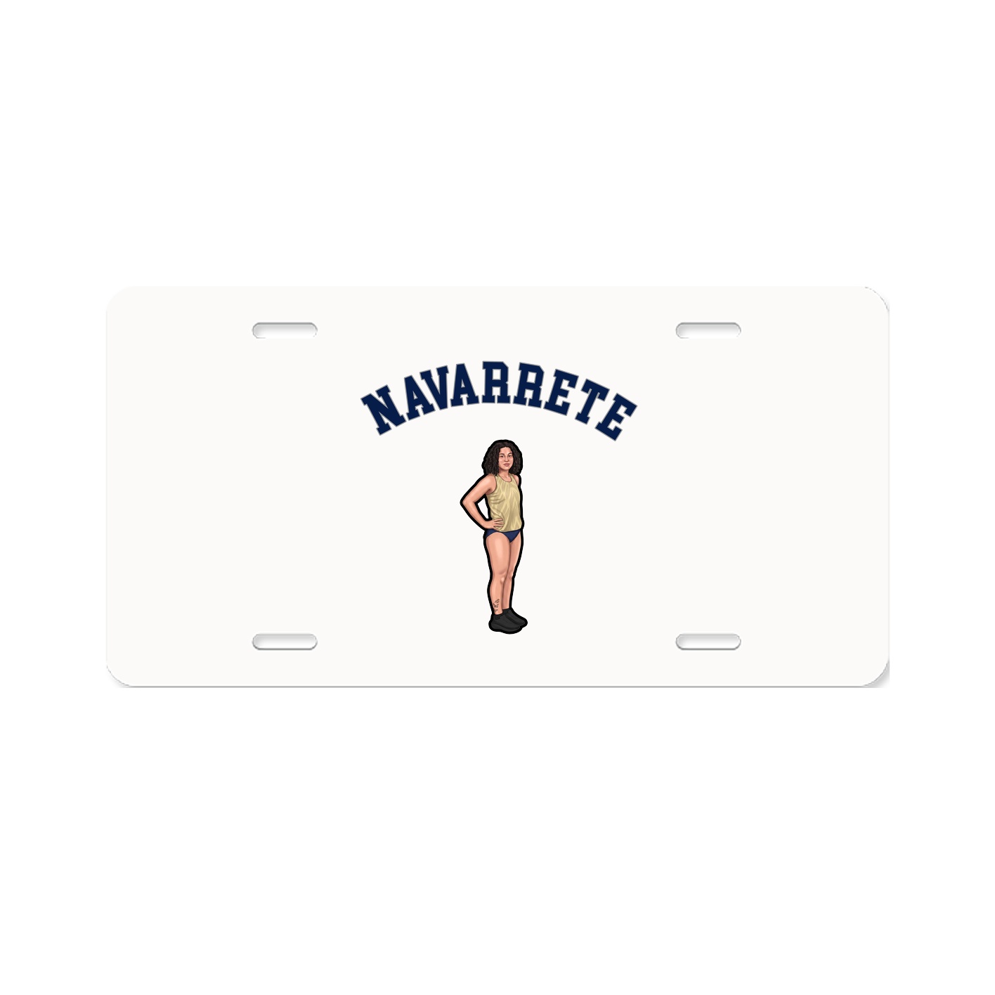 License Plate — Shirsey Arch in Classic