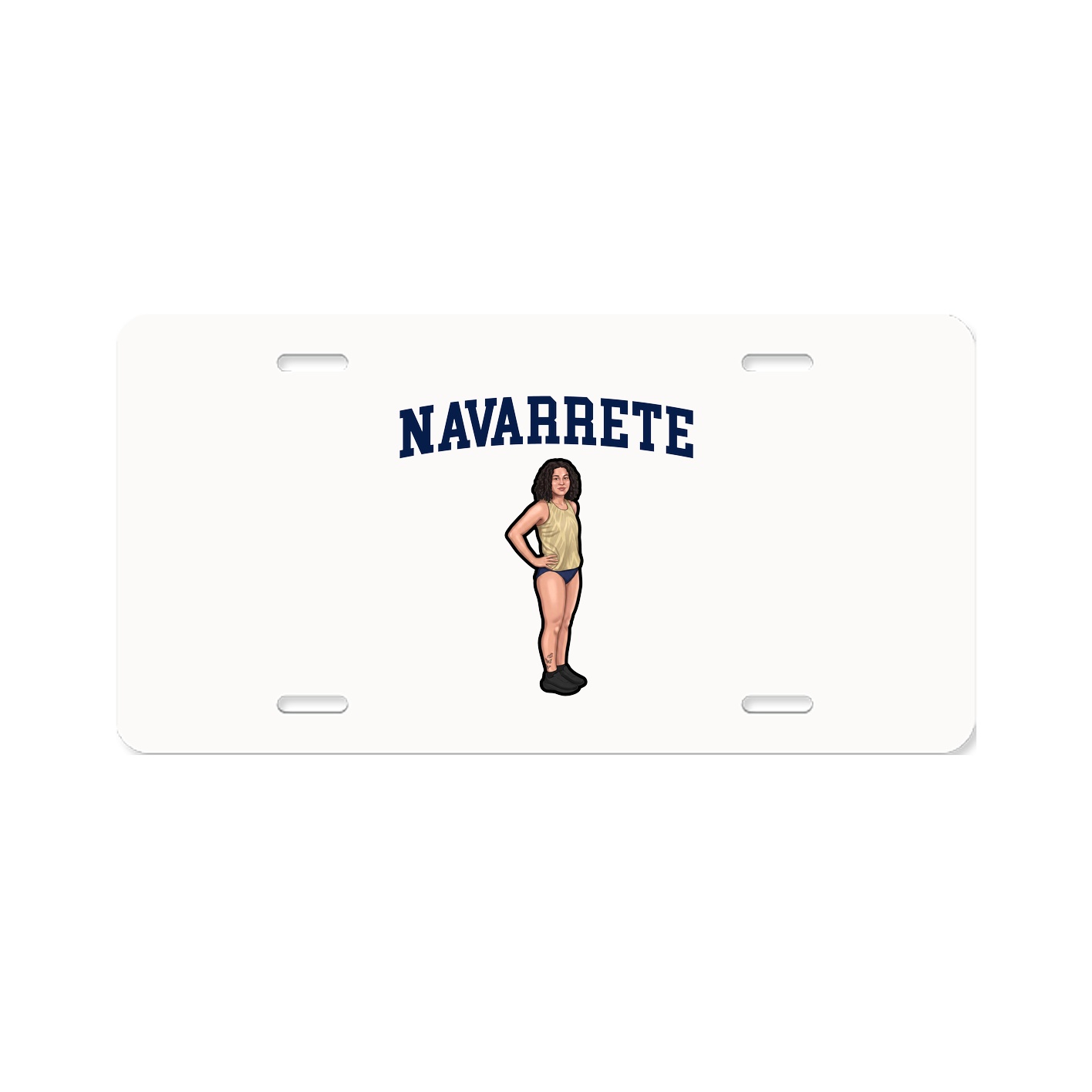 License Plate — Shirsey in Classic