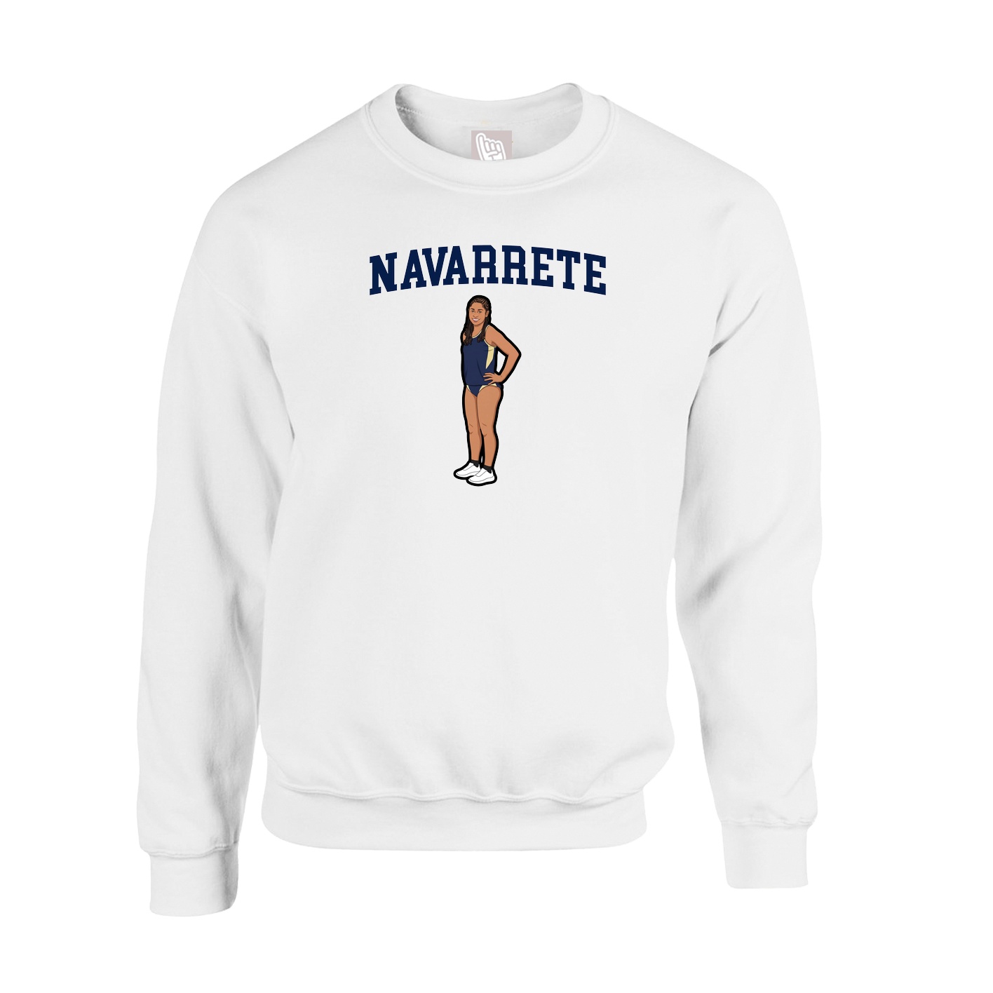 Fleece Crew — Shirsey in White