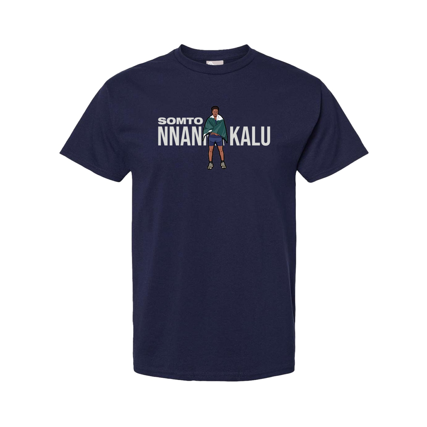 Tee — Player Name in Navy