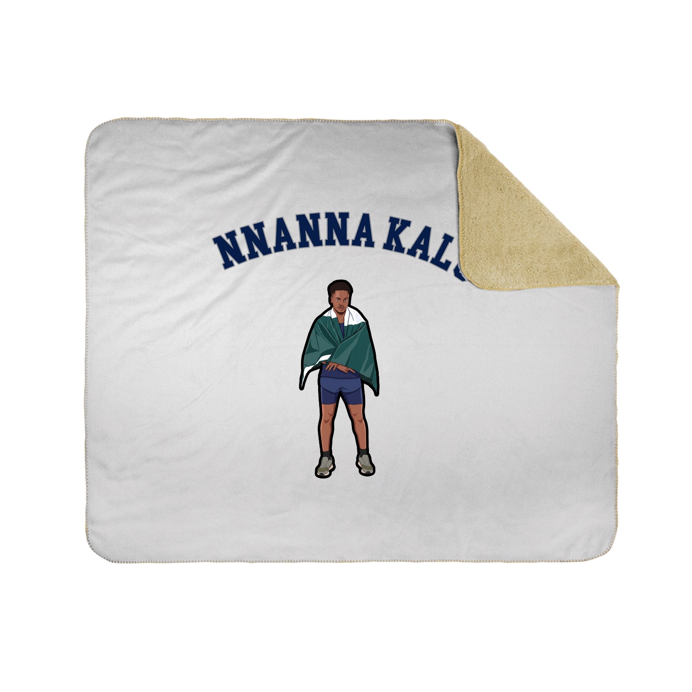 Throw Blanket — Shirsey Arch in White