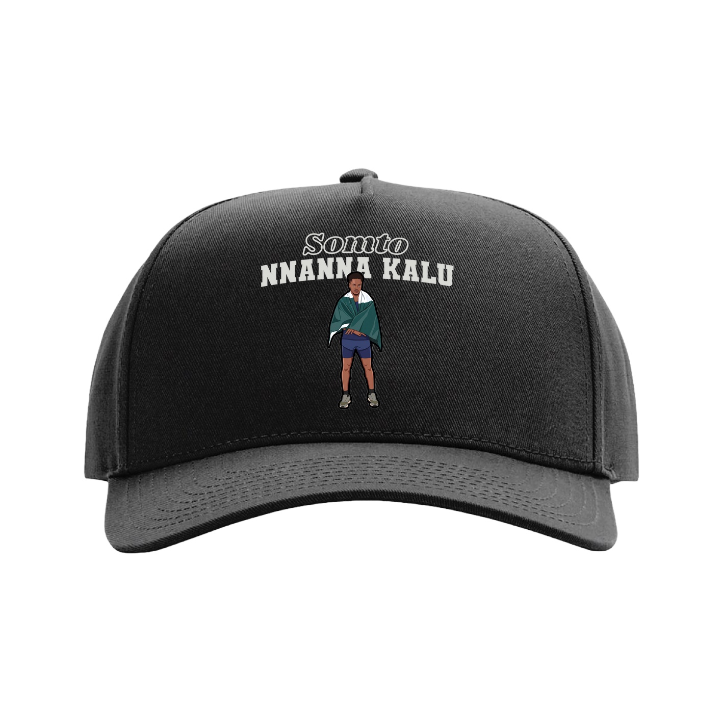 Full Fabric Five-Panel Champ Cap