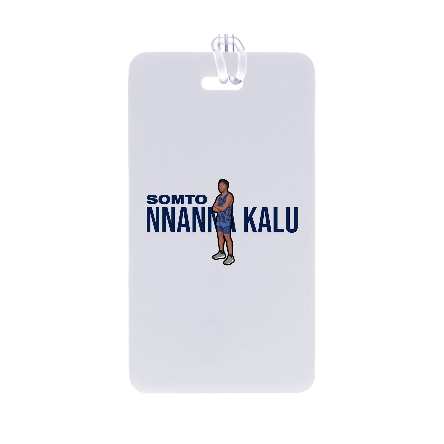 Bag Tag — Player Name in Classic
