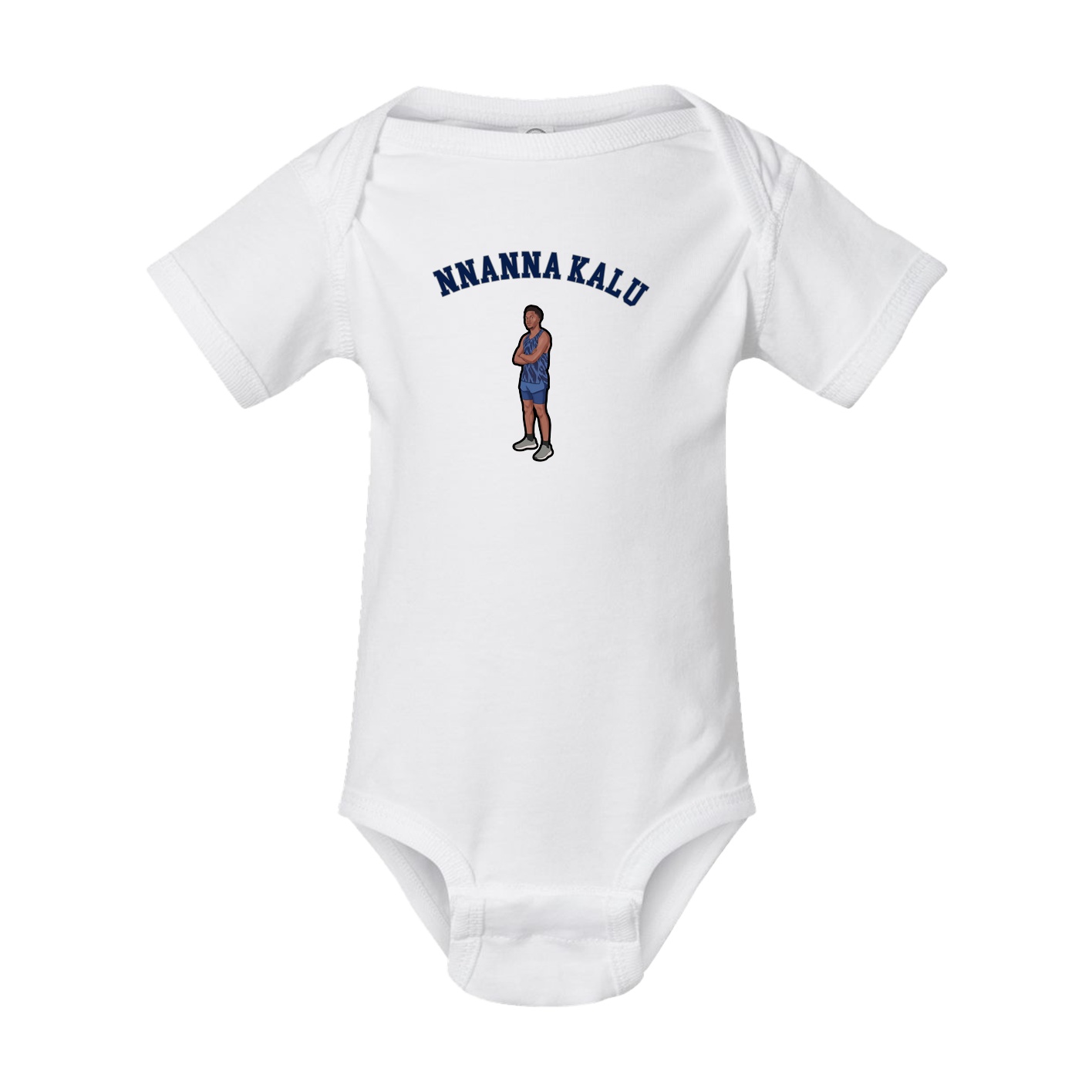 Baby Onesie — Shirsey Arch in White