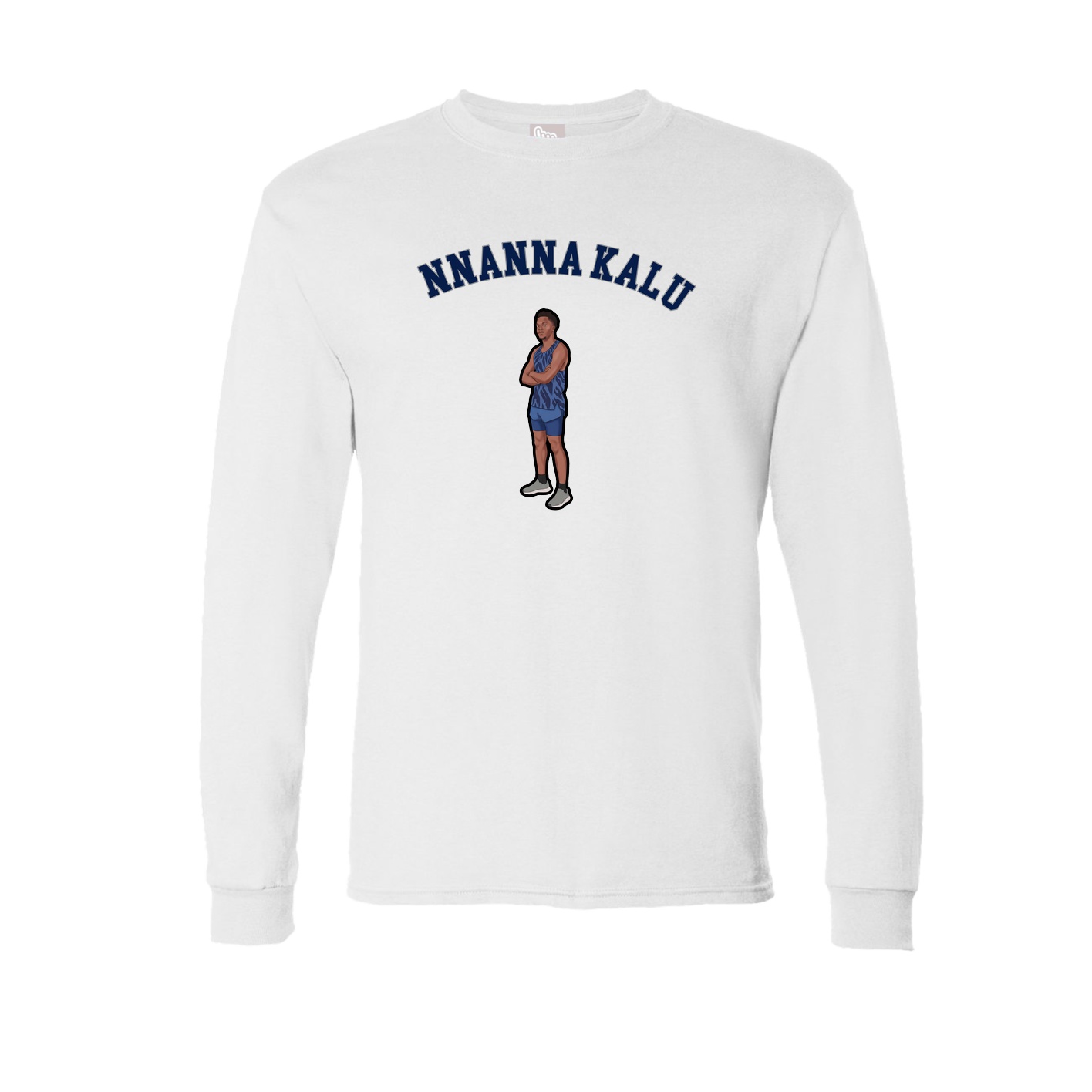 Long Sleeve Tee — Shirsey Arch in White