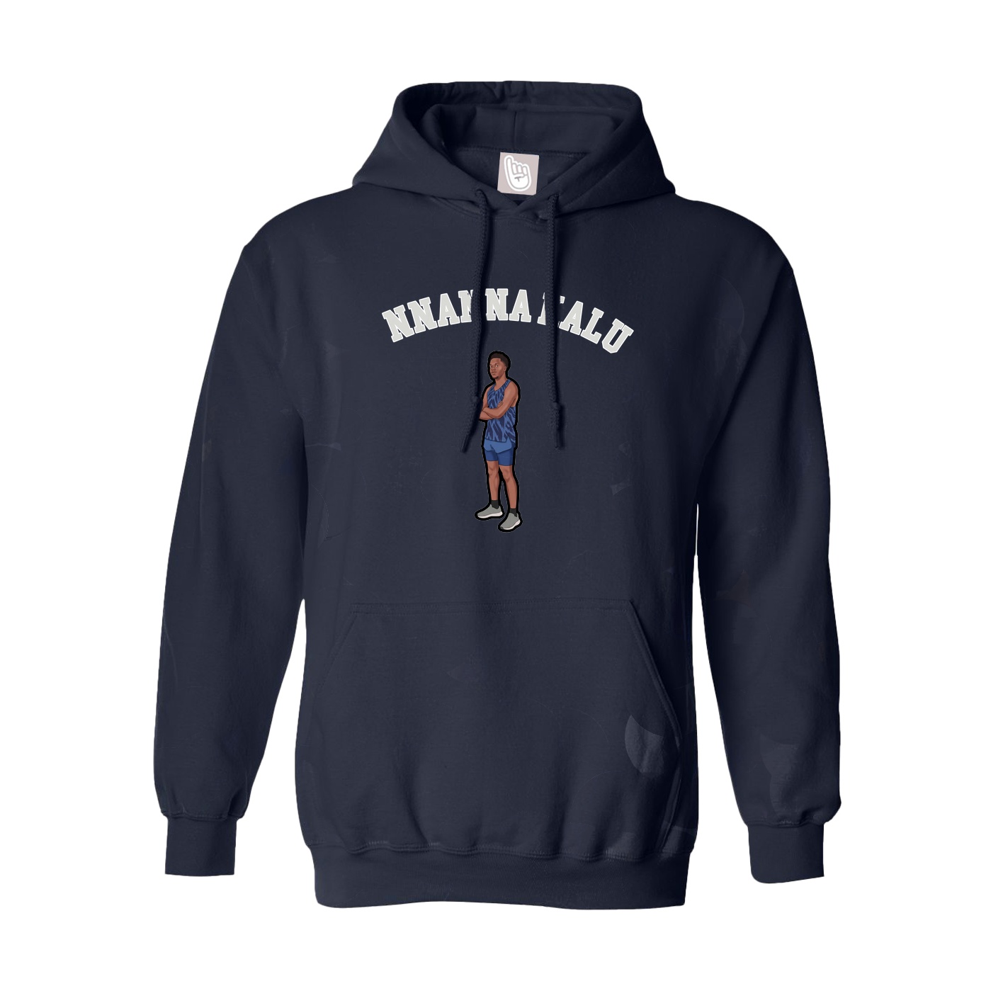 Youth Hoodie — Shirsey Arch in Navy
