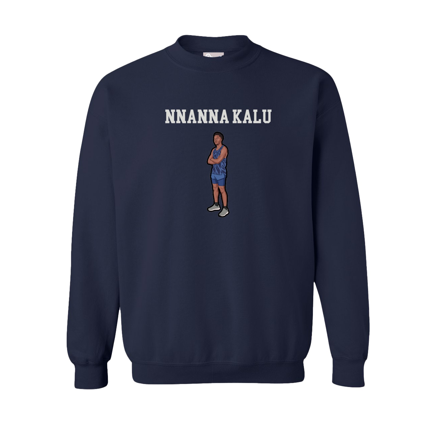 Fleece Crew — Shirsey in Navy