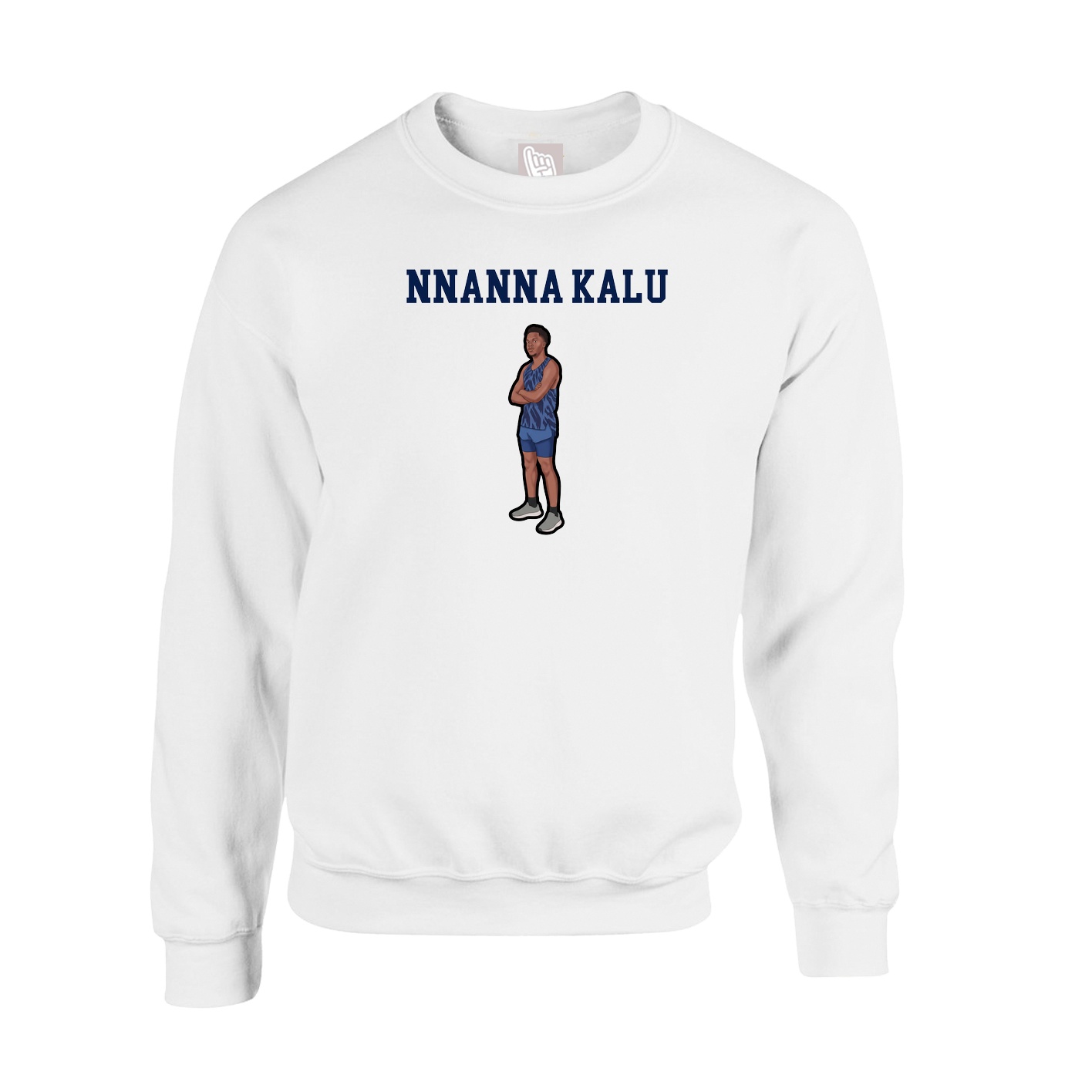 Fleece Crew — Shirsey in White