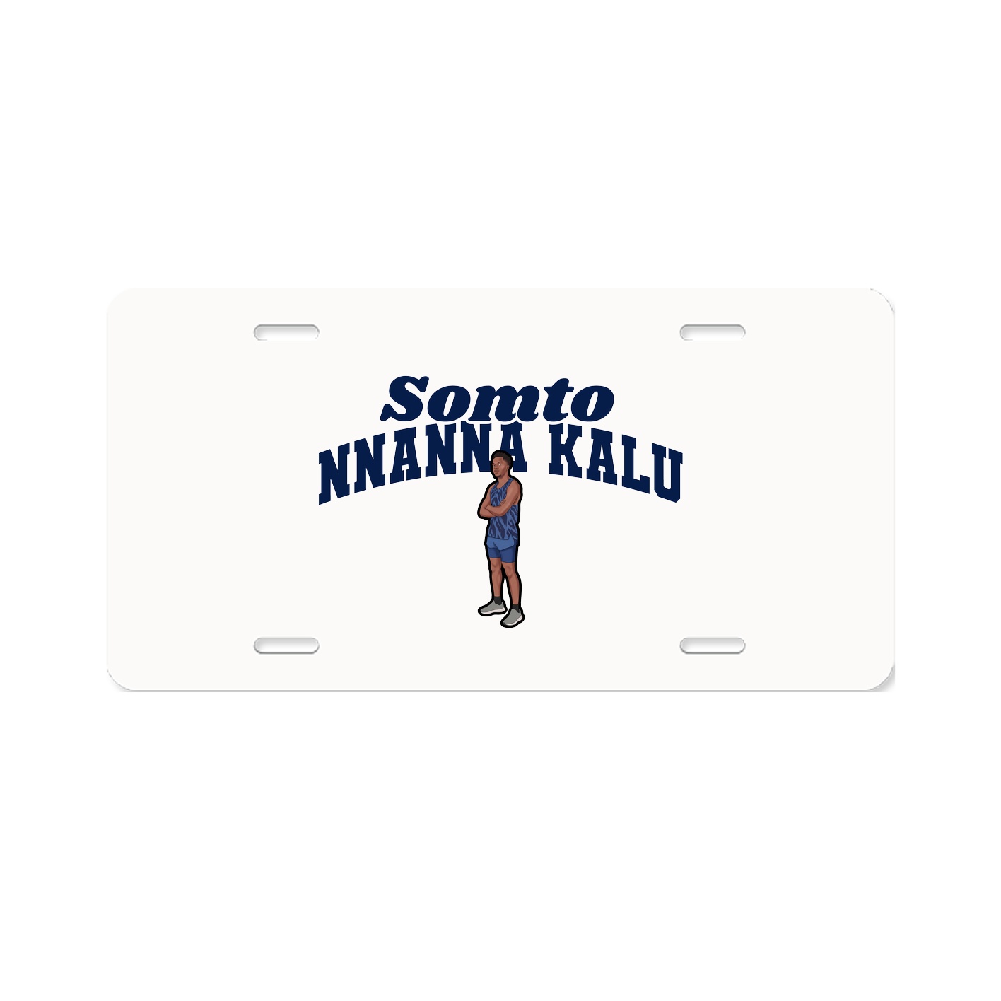License Plate — Signature Arch in Classic