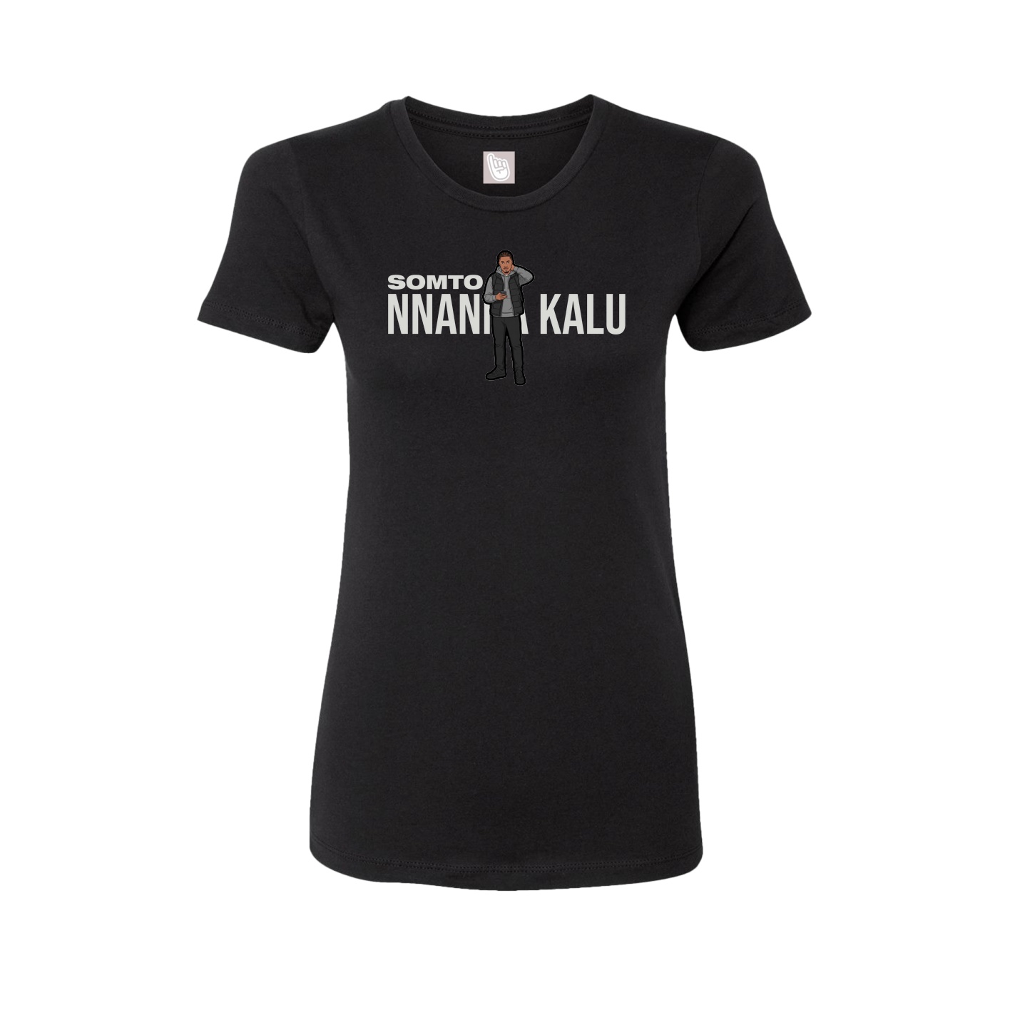 Womens Tee — Player Name in Black