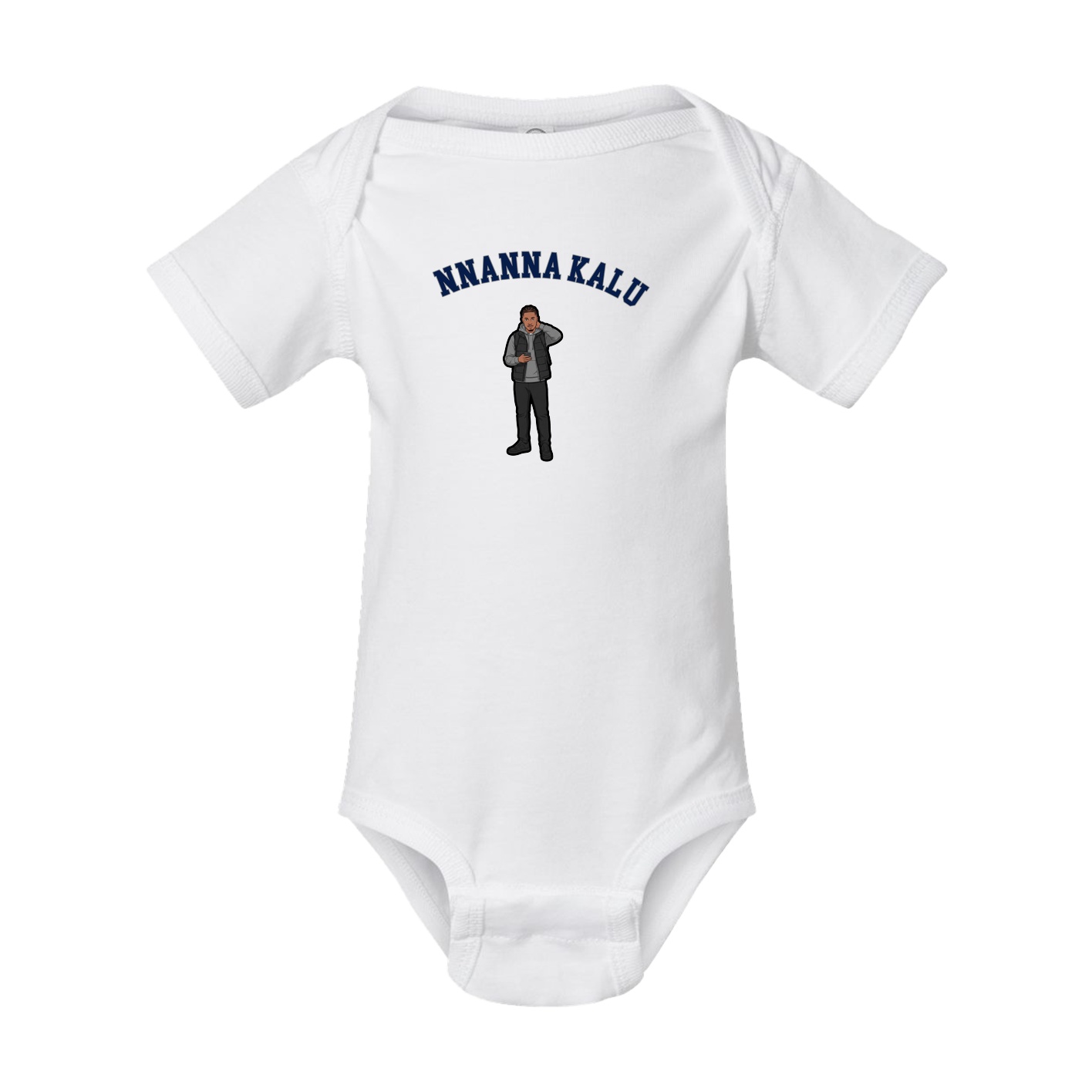 Baby Onesie — Shirsey Arch in White