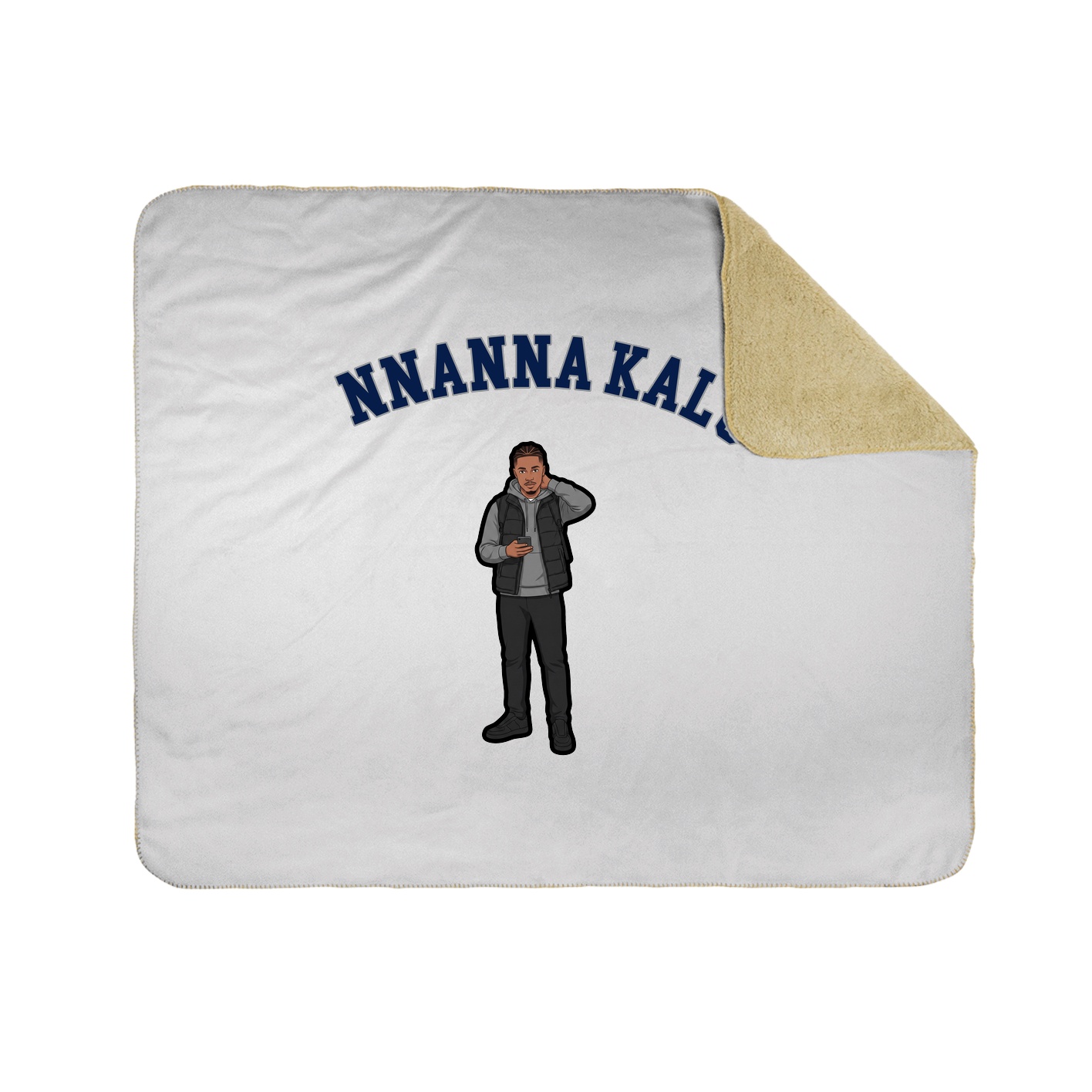 Throw Blanket — Shirsey Arch in White