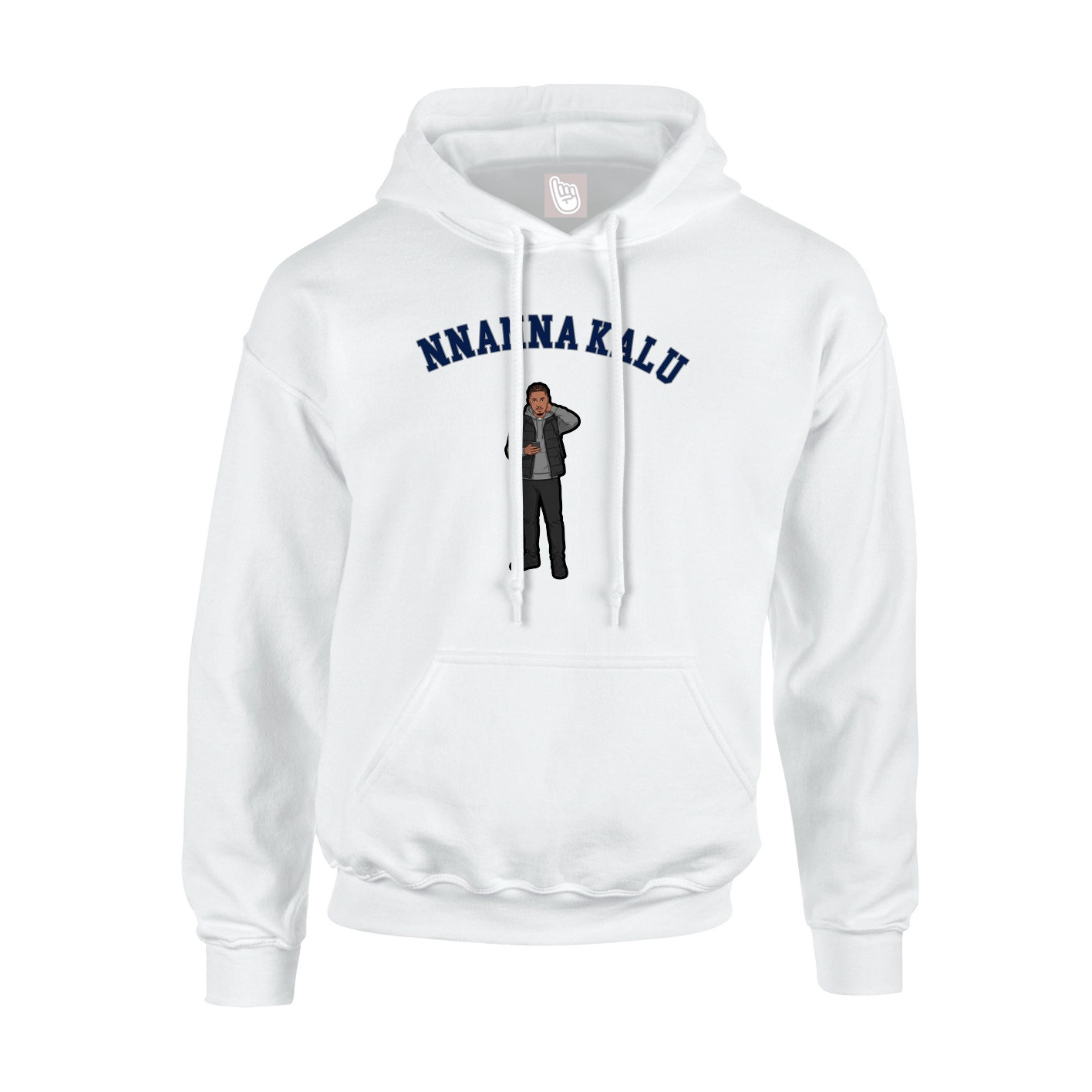 Hoodie — Shirsey Arch in White