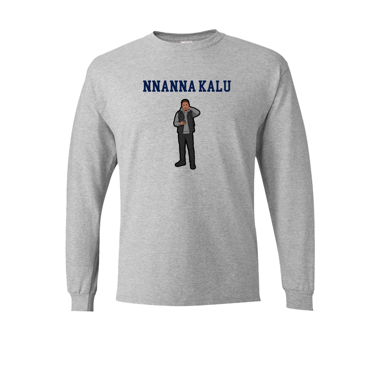 Long Sleeve Tee — Shirsey in Grey