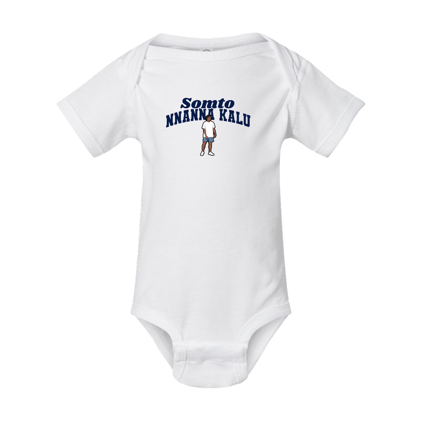 Baby Onesie — Signature Arch in White