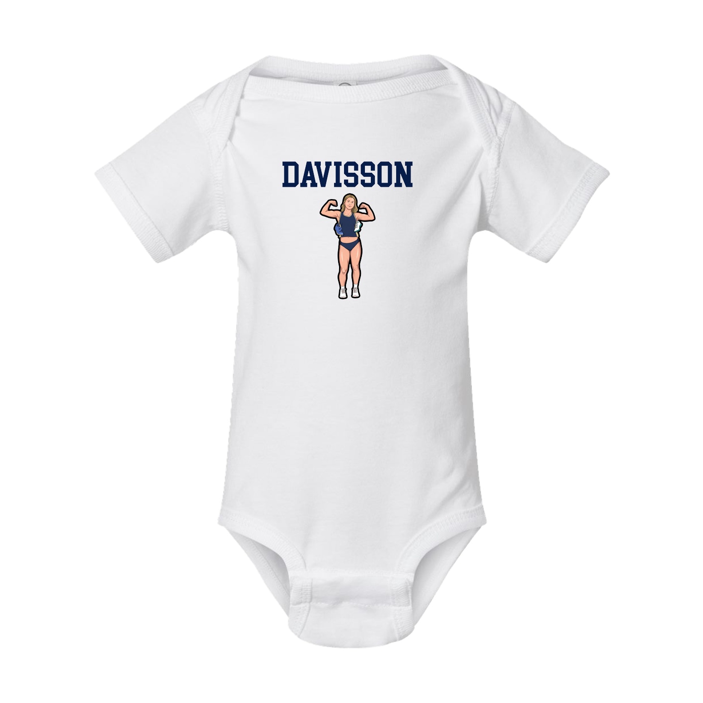 Baby Onesie — Shirsey in White