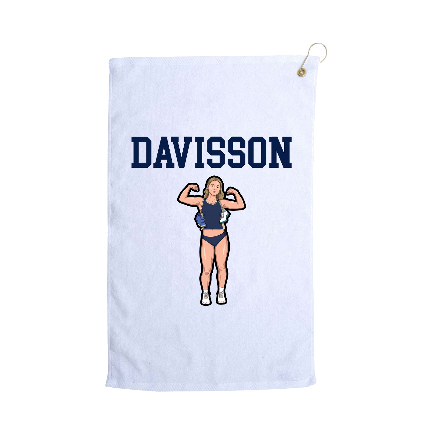Golf Towel — Shirsey in White
