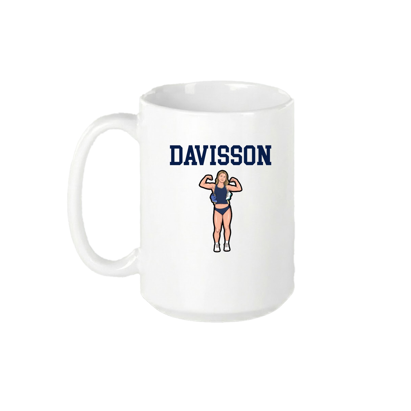 15oz Coffee Mug — Shirsey in White